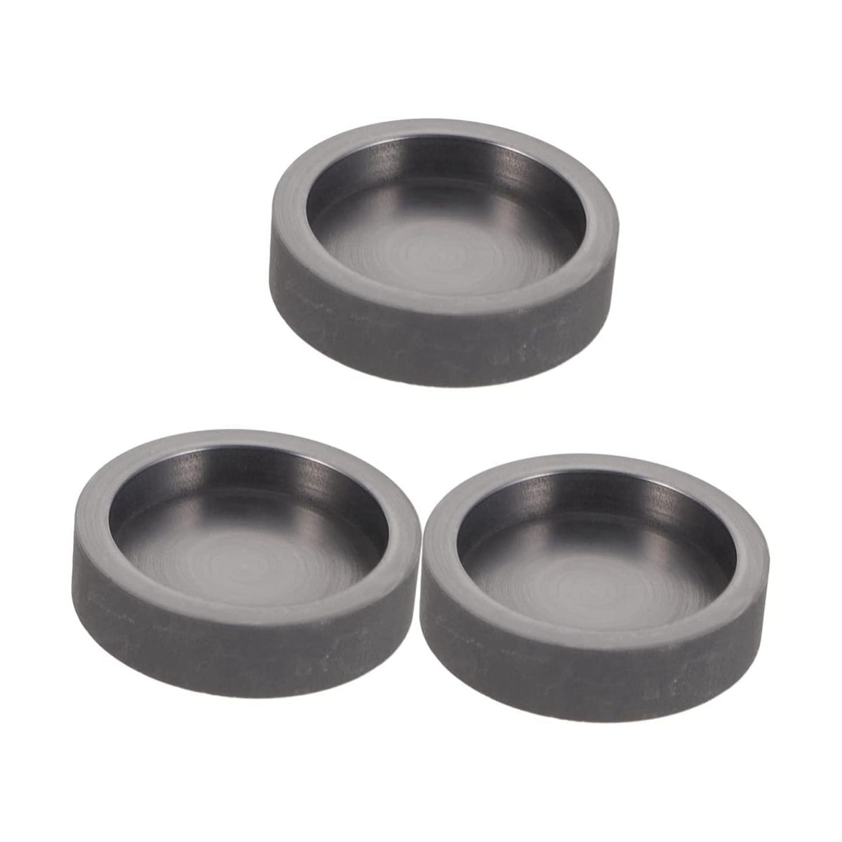 3Pcs Graphite Tank Circle Stencils Ingot Molds for