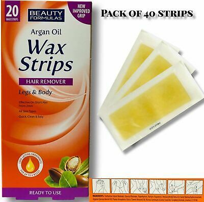 Argan Oil Wax Strips - Pack Of 20