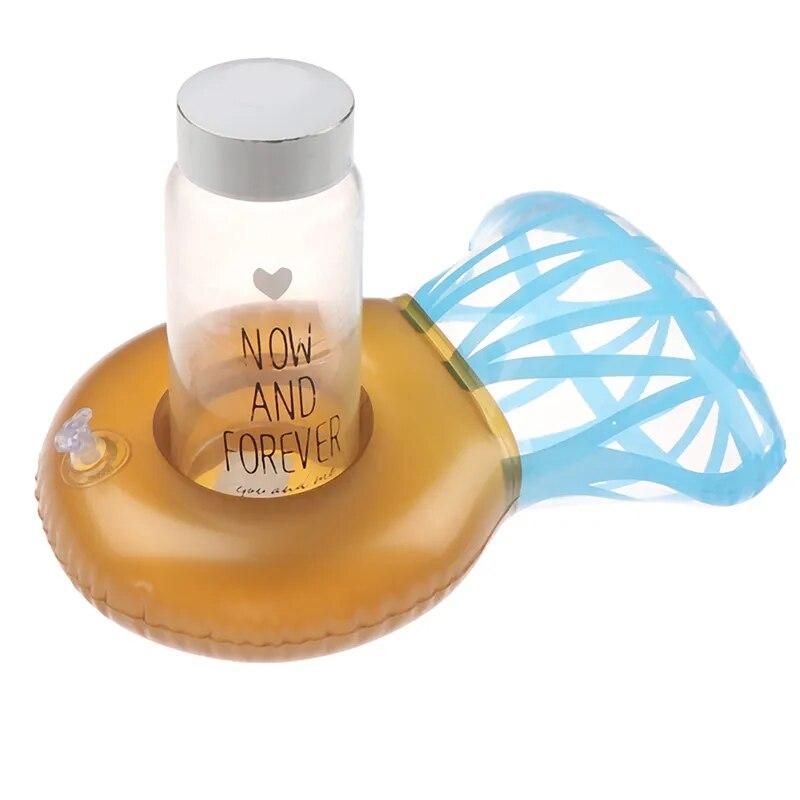 1PC Diamond Ring Inflatable Drink Holder Swimming Pool Drink Holders