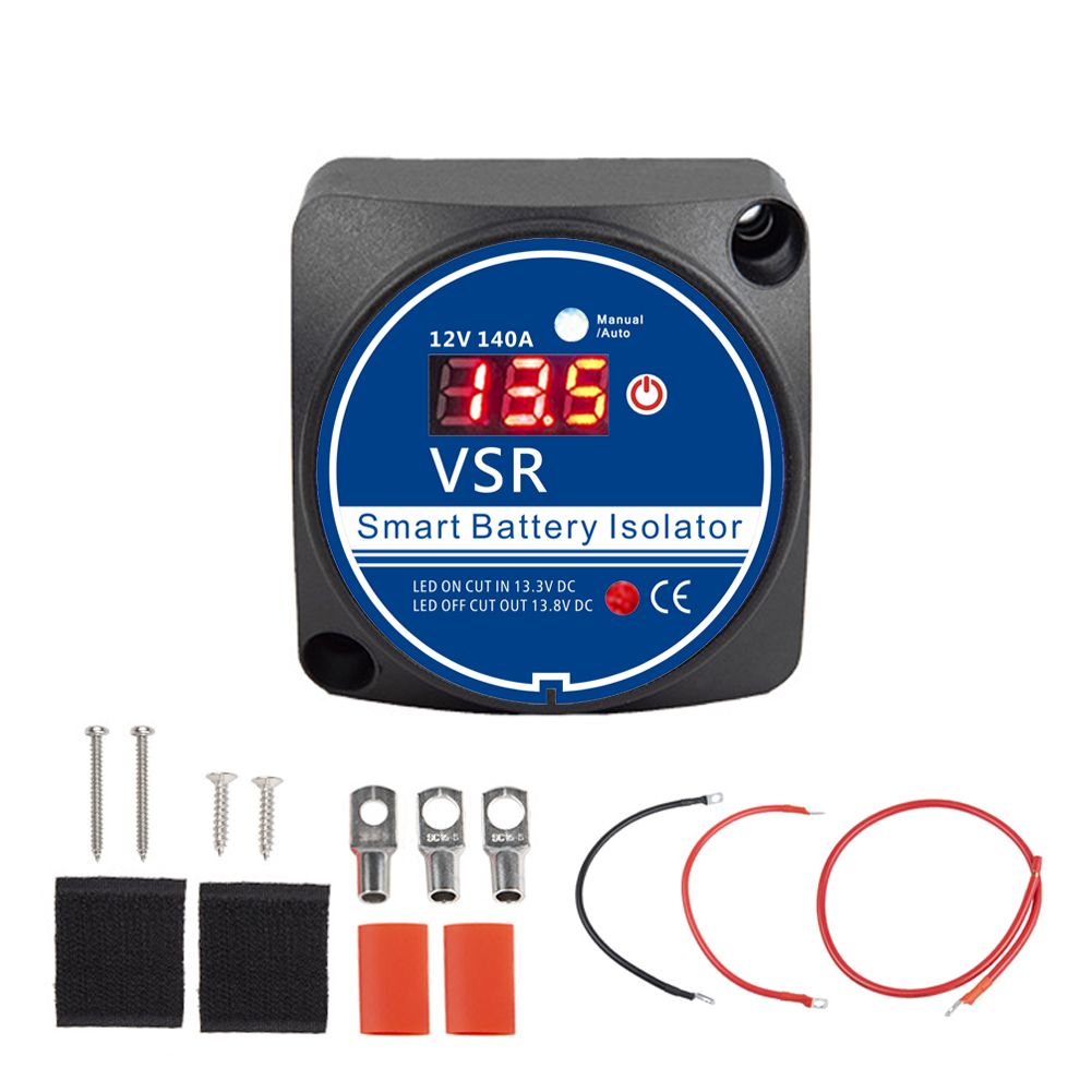 12 V 140A Automotive Intelligent Dual Battery Isolator Set
