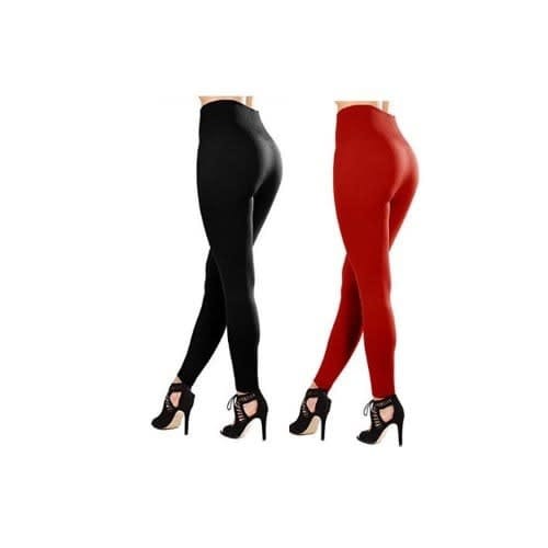 High Waist Leggings For Ladies 2 In 1