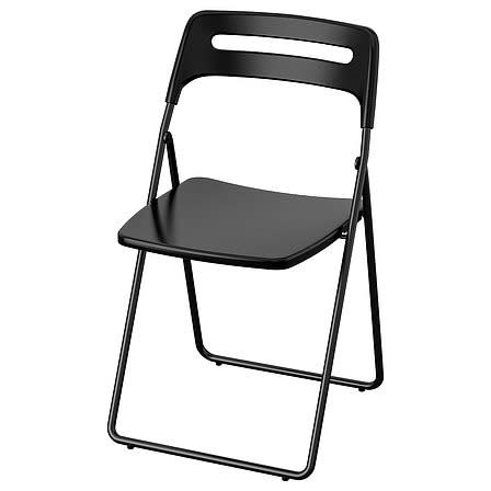 Nisse Folding Chair - Black