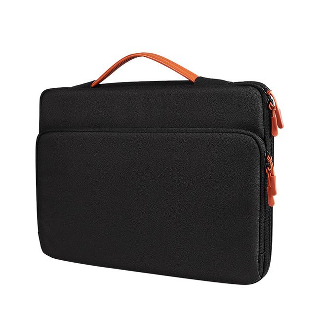 Shockproof Laptop Carring Case Bag 13.3 15.6 Inch For MacBook Air 13 M2 Chip Apple Mac Book Pro 14 16 2023 Huawei Dell Acer Asus(#Black)
