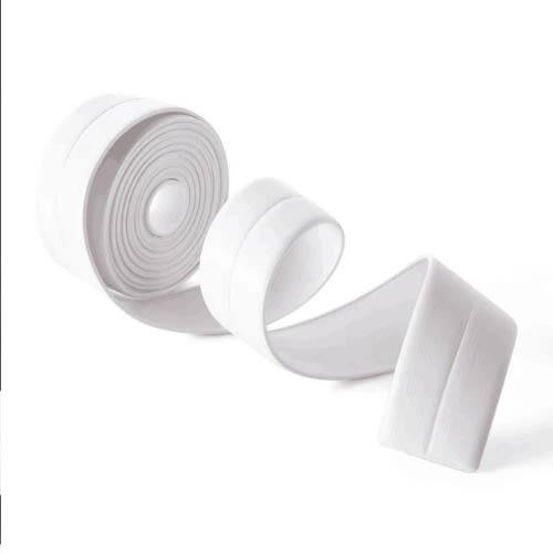 Waterproof Adhesive Edge Tape - 1 Piece - White