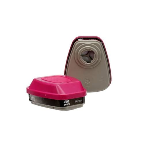 Respirator Cartridge/filter 60921,1 Pair, Helps Protect Against Organic Vapors & Partic
