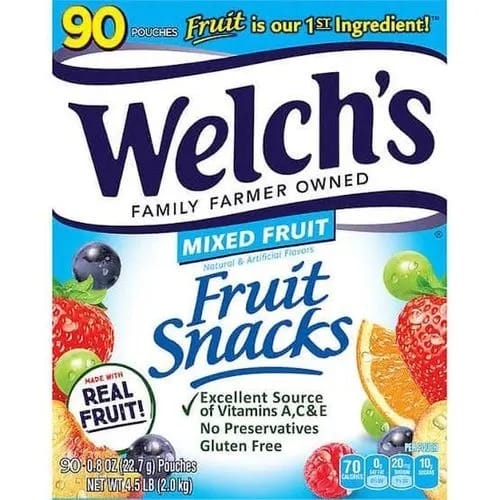 Healthy Mixed Fruit Snacks - 2kg