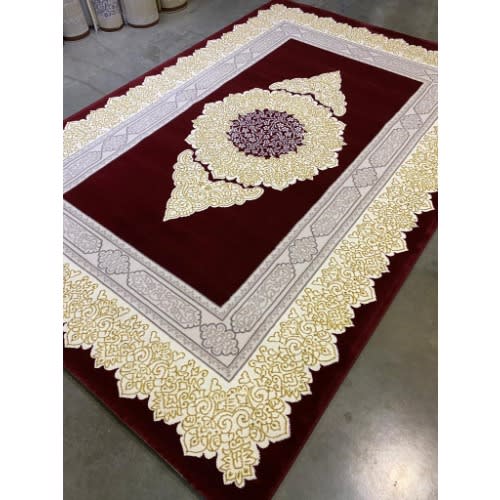 Turkish Retro Shades Center Rug - 7X10ft