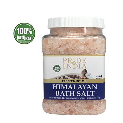Himalayan Pink Bathing Salt 2.5 Lbs 40 Oz