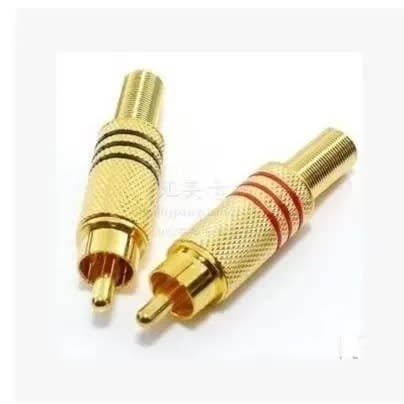 Bnc Cctv Av Connectors - 50 Pieces