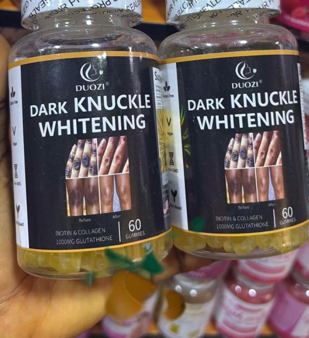 Dark Knuckle Whitening with Biotin and Collagen