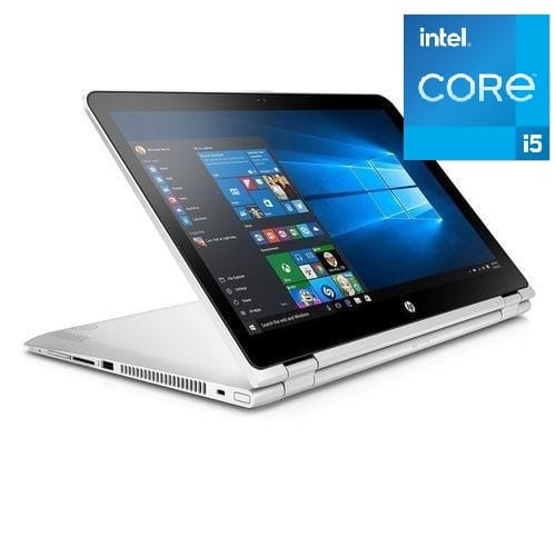 Pavilion X360 15-11th Gen-Intel Core I5-8GB RAM - 256GB SSD -15.6"-Touchscreen -Wins 10-Free Bag