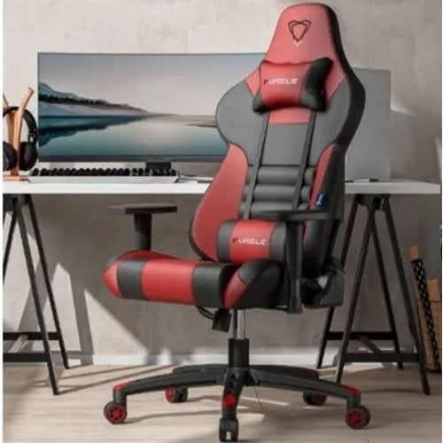 Furgle Ergonomic Chair- Red + Black