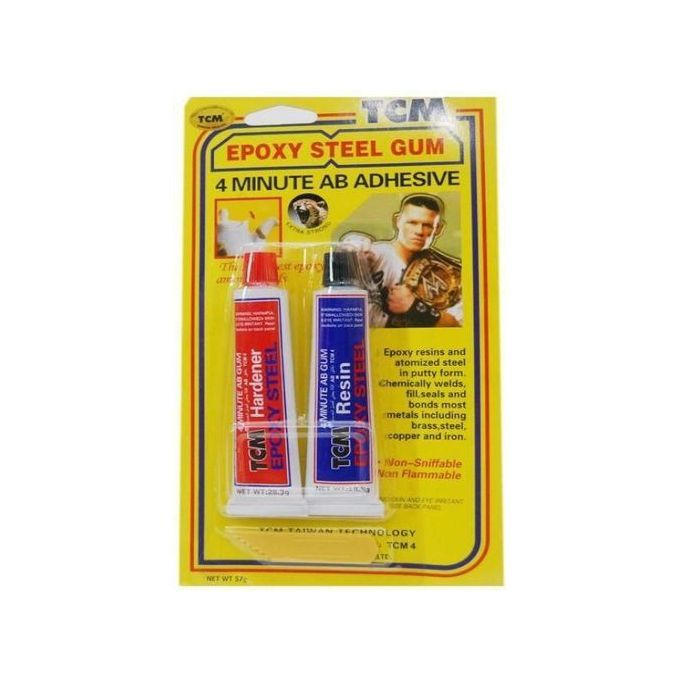 EPOXU STEEL GIM 4 Minutes AB Adhesive Glue