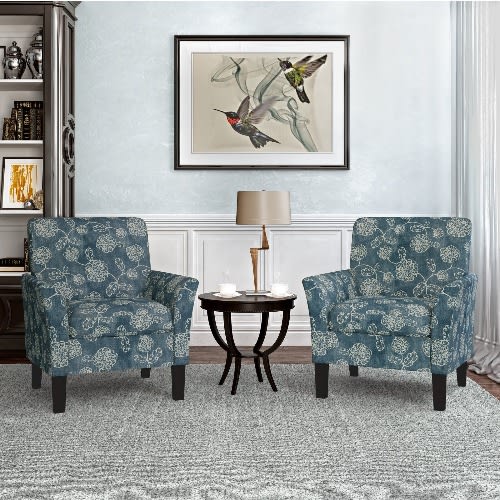 Reese 29.3" Armchair, Seat Height (inches): 18.5, Overall: 32.5" H X 29.3" W X 28.3" D