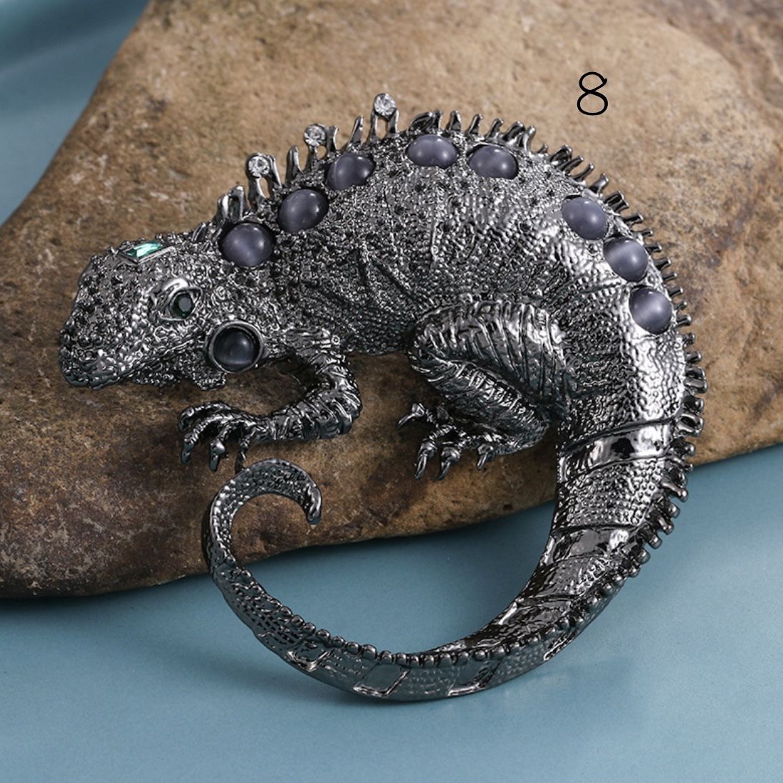 Chameleon Brooch For Men