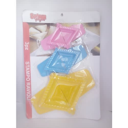 Stampoli Ravioli Samosa Cutter - 3 Piece Set