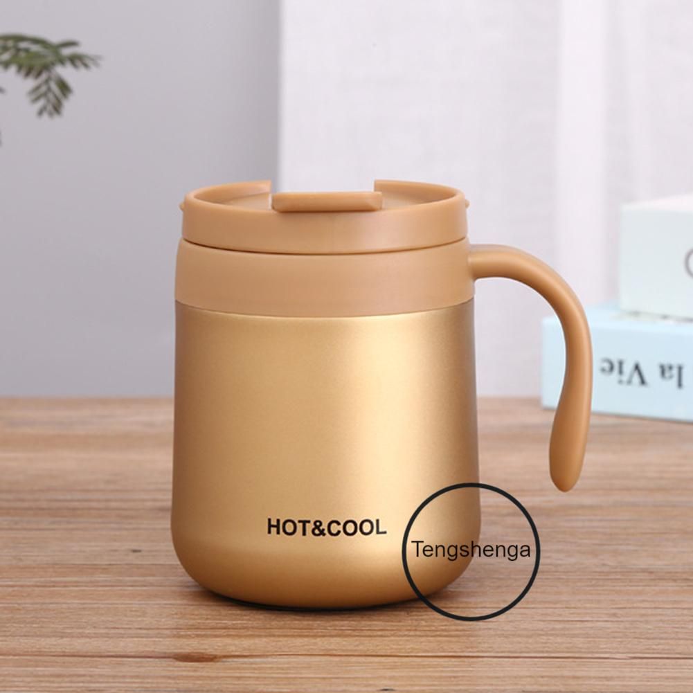 350/500ml Coffee Cup Stainless Steel Thermoses Mugs Hot Cold