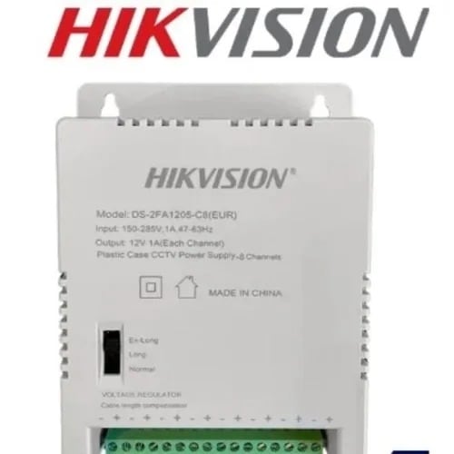 Hikvision Power Supply Box - 8 Way