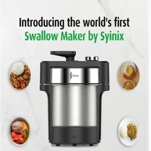 Syinix Automated All Purpose Swallow Maker - 700W - 5L