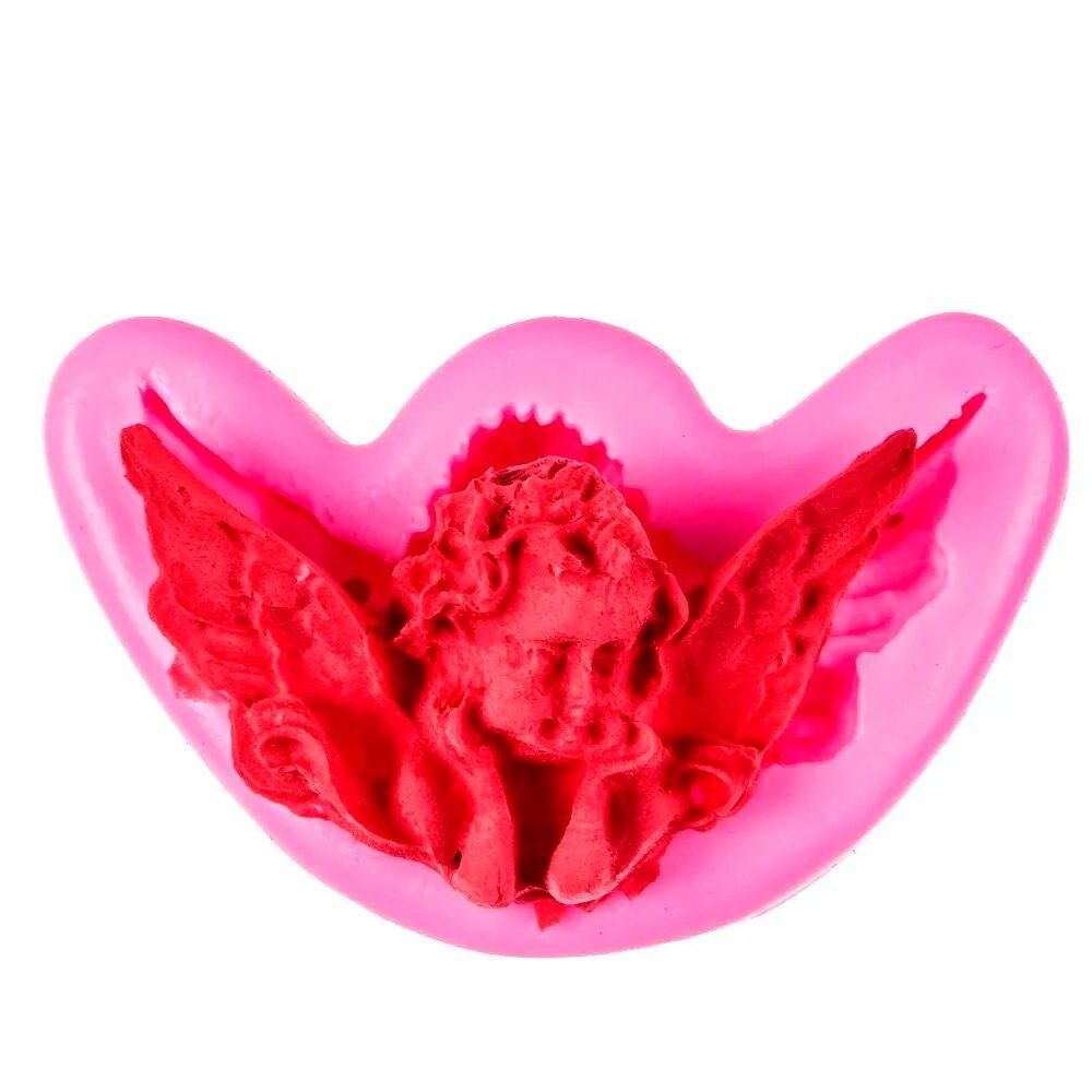 Angel cooking tools wedding silicone mold fondant DIY cake decoration sugar baking kitchen chocolate DIY tools FT-1111
