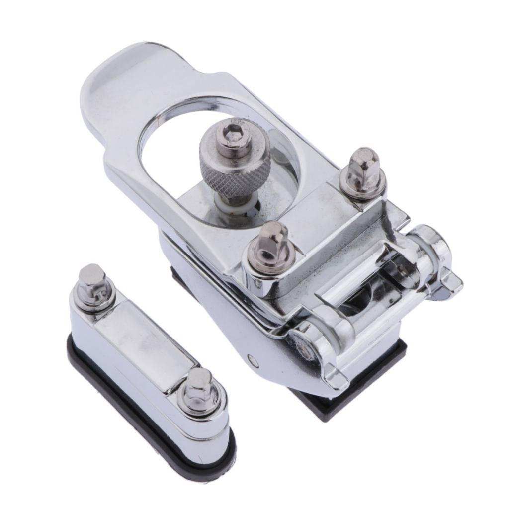 Chrome Snare Drum Throw Off / Strainer W/  Plate