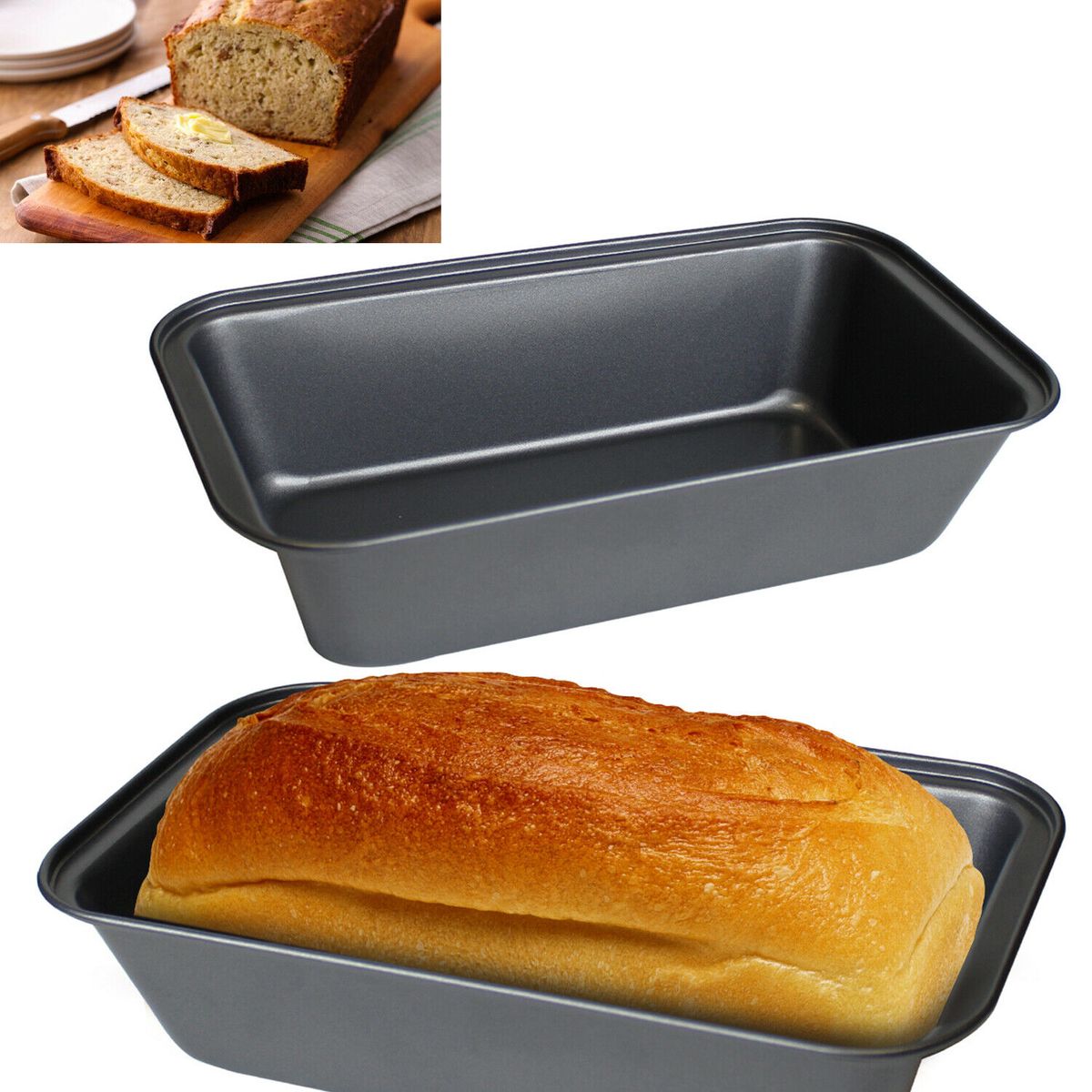 25.5cm Non Stick Aluminum Bread Pan/Baking Pan