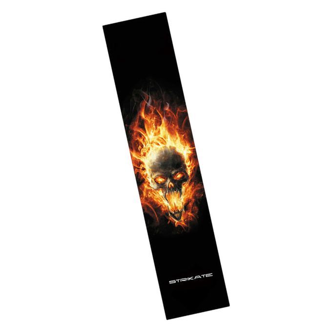 Fire Skull Longboard Skateboard Grip Tape Griptape Sheet Skull