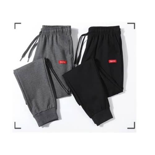 Sport Joggers  - 2 Pieces - Black & Grey