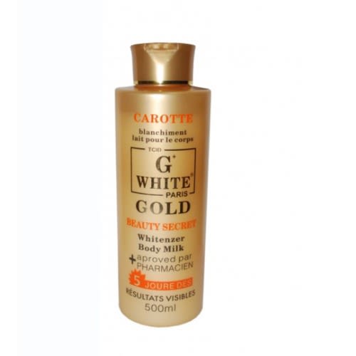 G White Whitenizer Body Milk Lotion - 500ml