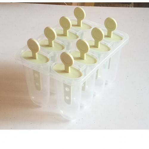 Plastic Ice Cream Popsicle Mold - 8Slots