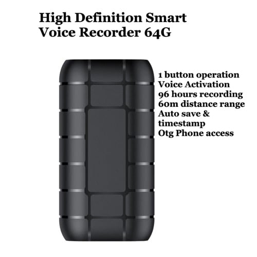 Joxinsh - Smart Voice Recorder - 64GB