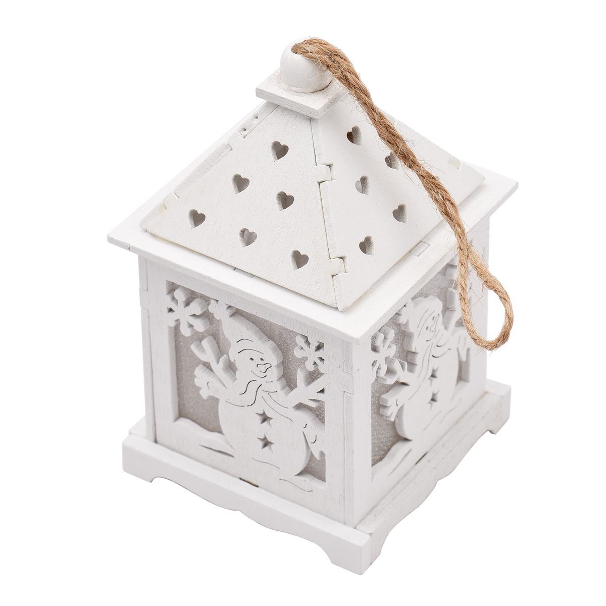 Christmas LED Wooden House Pendant LED Christmas Tree