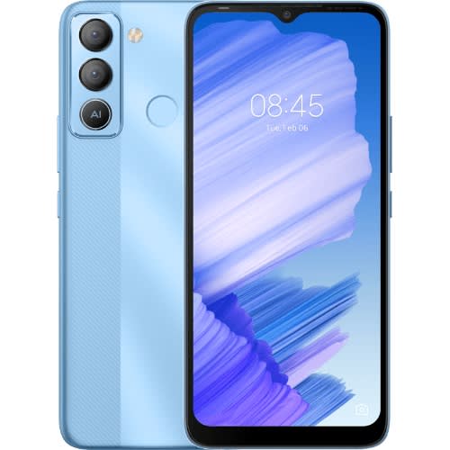 Pop 5 Pro - 6.52" HD+ - 32GB ROM - 2GB RAM - Dual SIM - 4G LTE - 6000mAh - Ice Blue