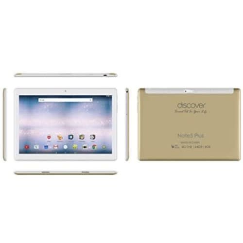 Discover Note 5 Plus - 10.1 Inch 4GB 64GB Dual Sim 4g 4000mAh Battery - Gold