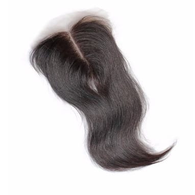 18" Silk Base Lace Closure B/W