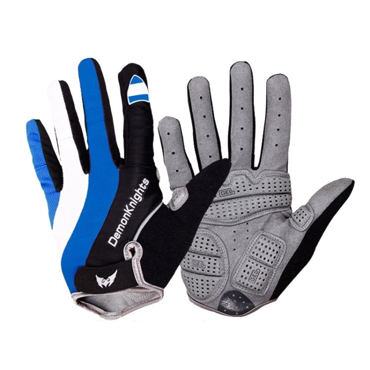 DemonKnights Full Finger Cycling Gloves, Size: M