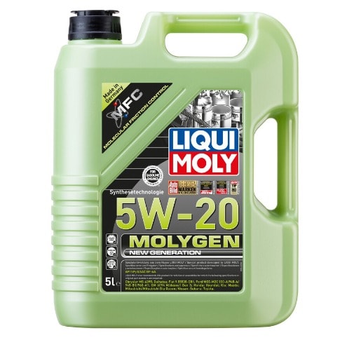 Molygen New Generation Sae 5w-20 - 5litres
