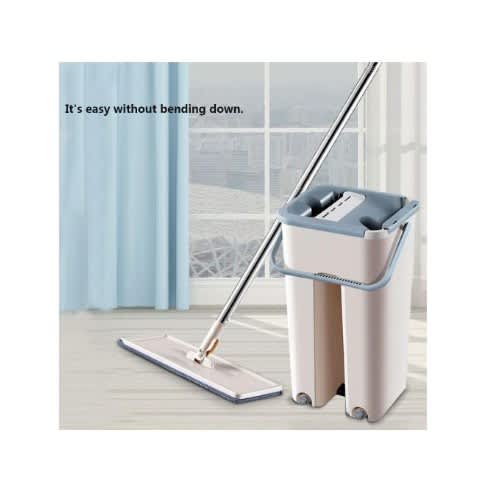 Microfiber Mop With Bucket - Clean Squeeze Mop