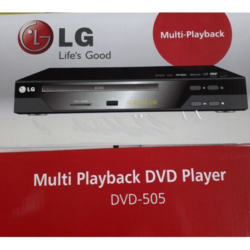 LG Powerful DVD Player Dv 505 With Last Memory-PERFECT