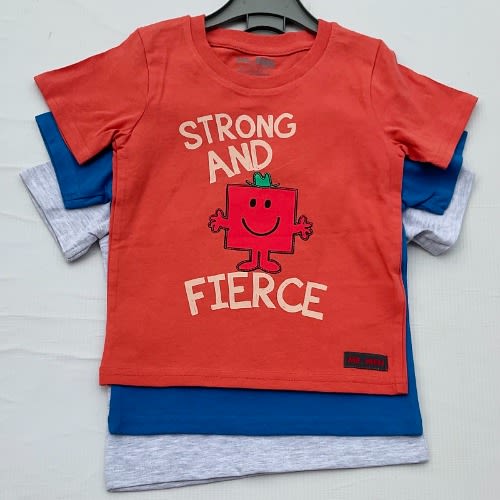 Baby Boy Tees  - Strong And Fierce - 3 Pack