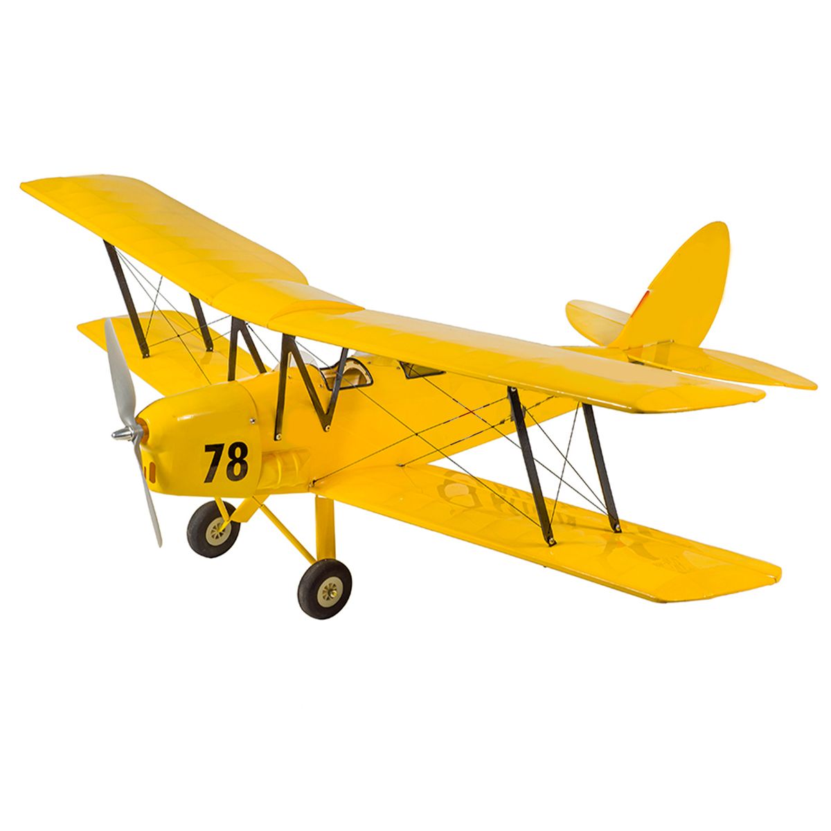 RC Airplane Wood Aircraft 800mm Wingspan Outdoor Flight Toys