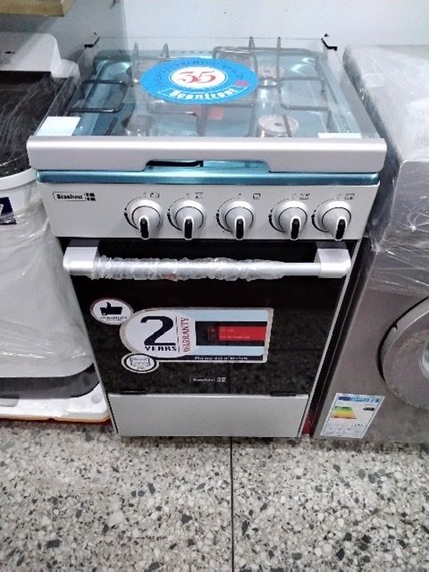 4-Burner Gas Cooker -silver