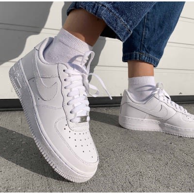 Air Force 1 Unisex Sneakers - White