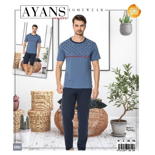 3 In 1 Men's Sleep Wear