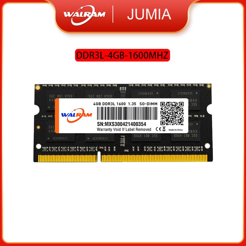 DDR3L 4GB 1600MHz Laptop Memory 1.35V  SODIMM RAM