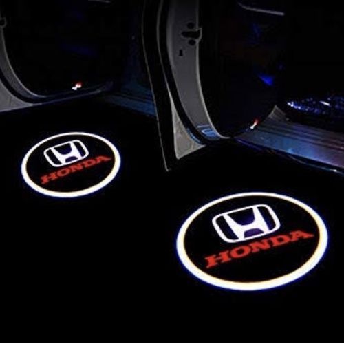 2008-2014 Honda Ghost Shadow Car Logo Brand Door Welcome Light For Two Doors