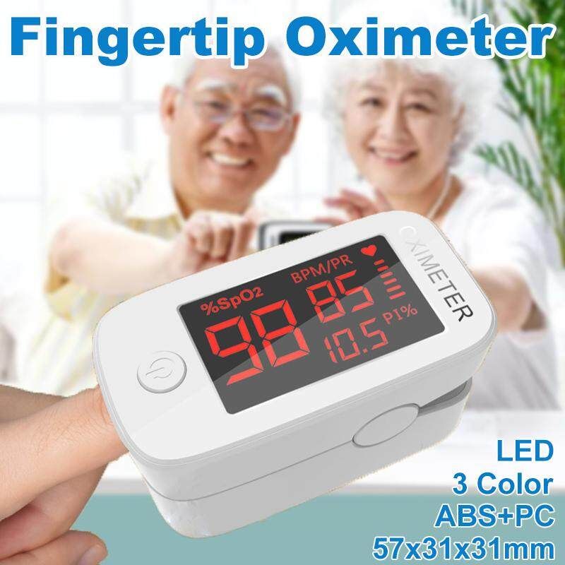 LED Fingertip Pulse Oximeter Oxygen Saturation Tester SPO2 PR PI Sensor Green [Green]