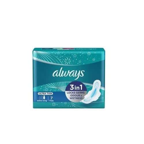 Always 3 In 1 Ultra Thin Pad - Set Of 5