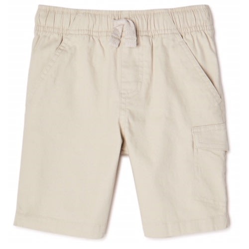 365 Kids Boys Solid Cargo Shorts &ndash; Nude