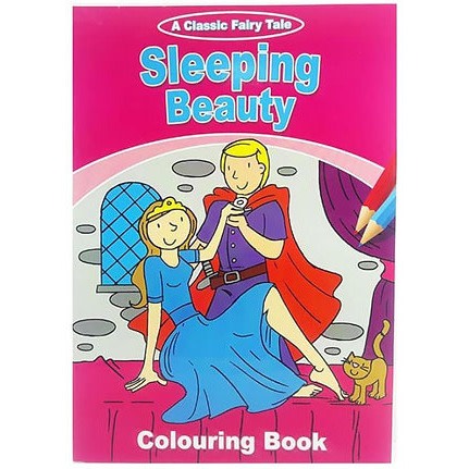 A Classic Fairy Tale Colouring Book - Sleeping Beauty